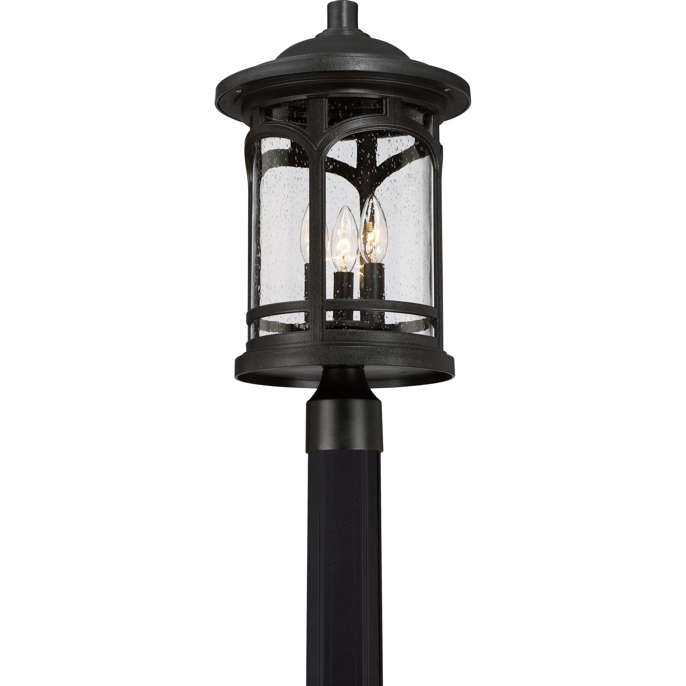 Quoizel  Marblehead Outdoor Lantern, Post Outdoor Light Fixture Quoizel   