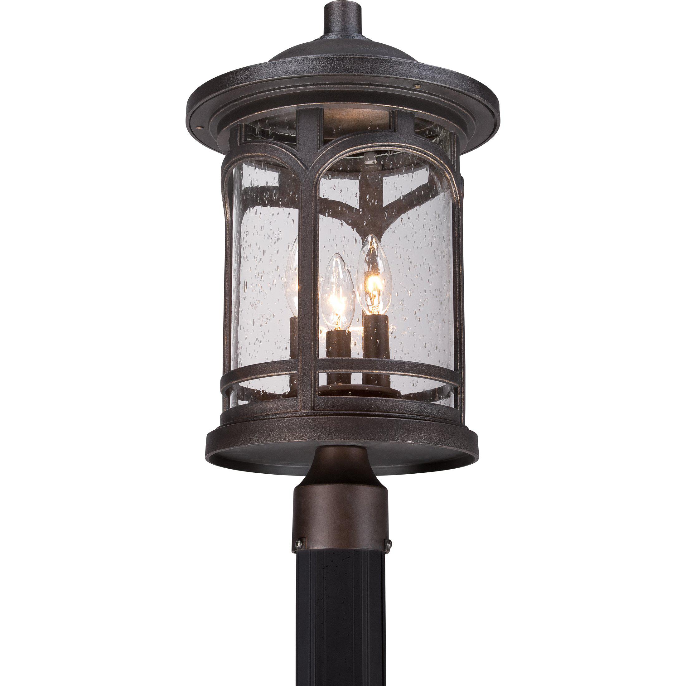 Quoizel  Marblehead Outdoor Lantern, Post Outdoor Light Fixture Quoizel   