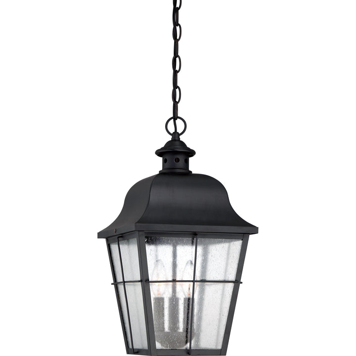 Quoizel  Millhouse Outdoor Lantern, Hanging Outdoor Hanging Lights Quoizel Mystic Black  