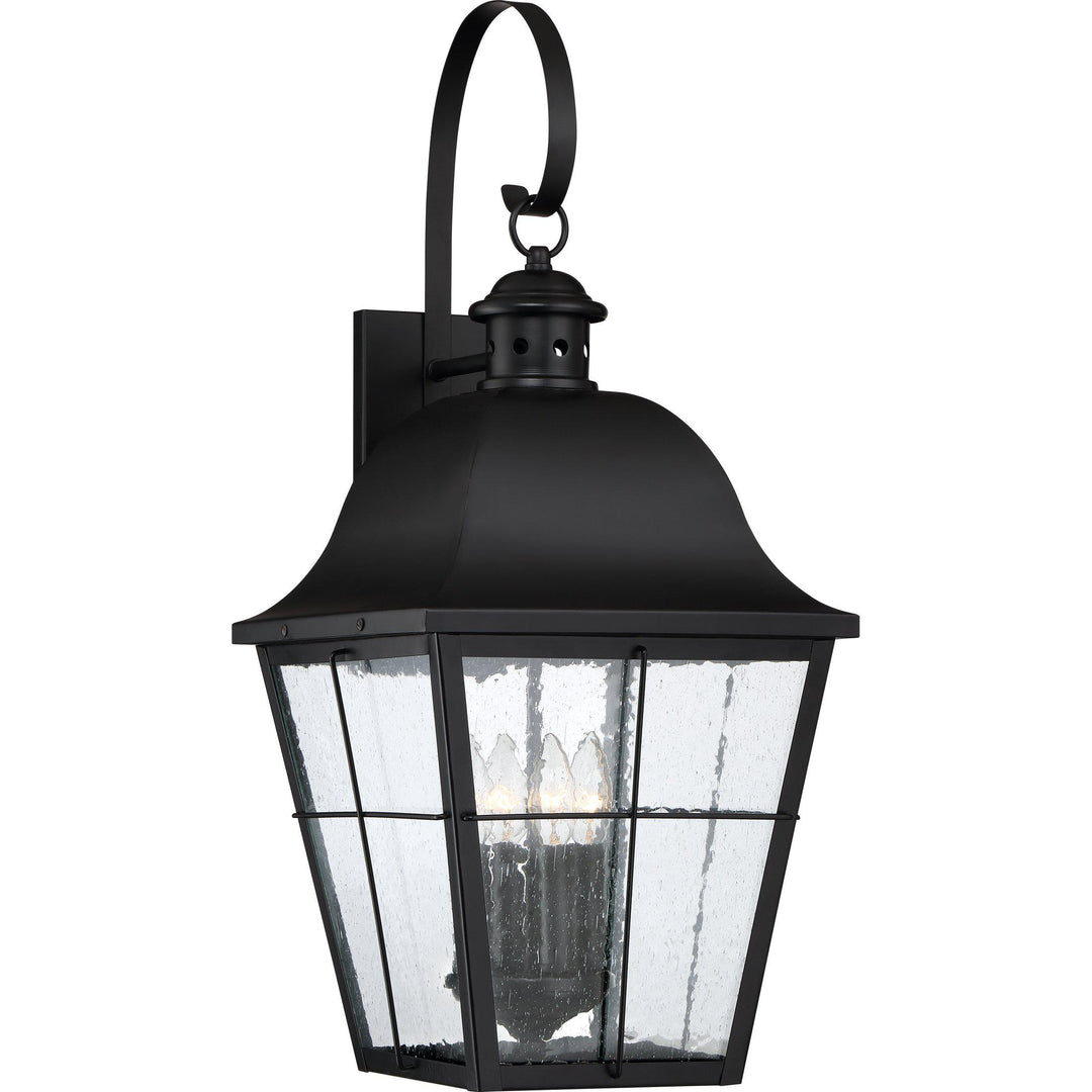 Quoizel  Millhouse Outdoor Lantern, Jumbo Outdoor Wall Lights Quoizel Mystic Black  