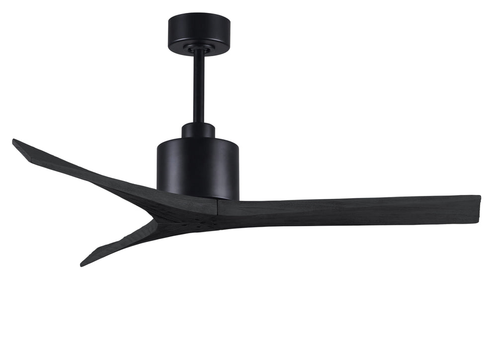 Matthews Fan Company Mollywood Ceiling Fan Indoor Ceiling Fans Matthews Fan Company 52" Matte Black Matte Black