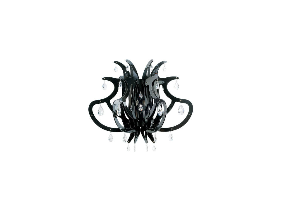 SLAMP MEDUSA WALL Wall Sconces Slamp BLACK  