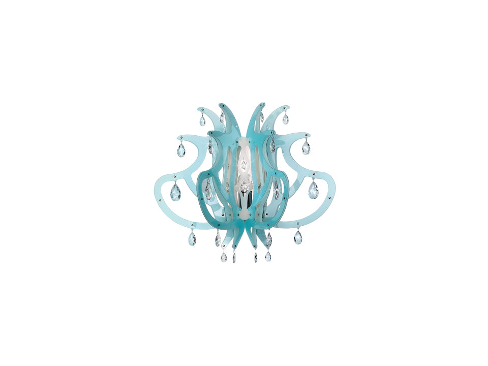 SLAMP MEDUSA WALL Wall Sconces Slamp BLUE  