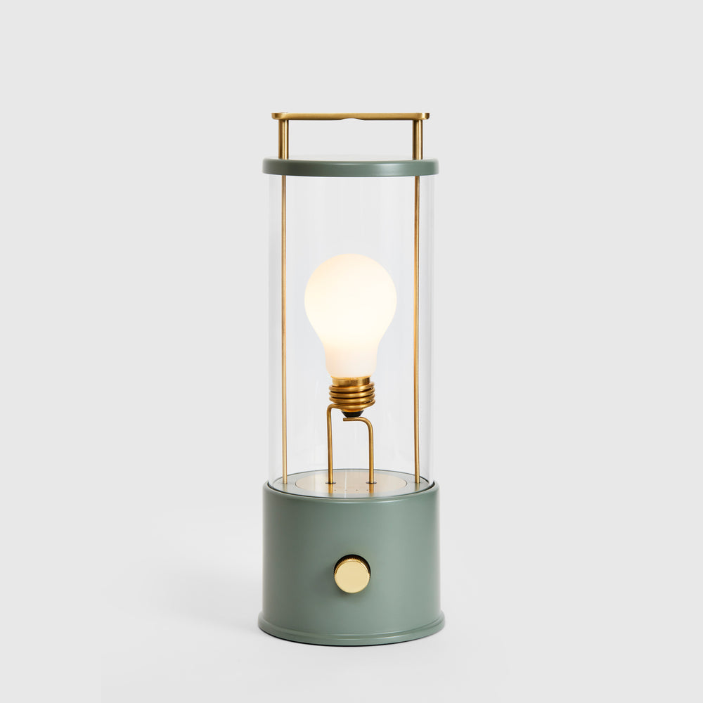 Tala x Farrow & Ball, The Muse Portable Lamp | OS Cordless Lamps Tala Pleasure Garden, silvery green grey  