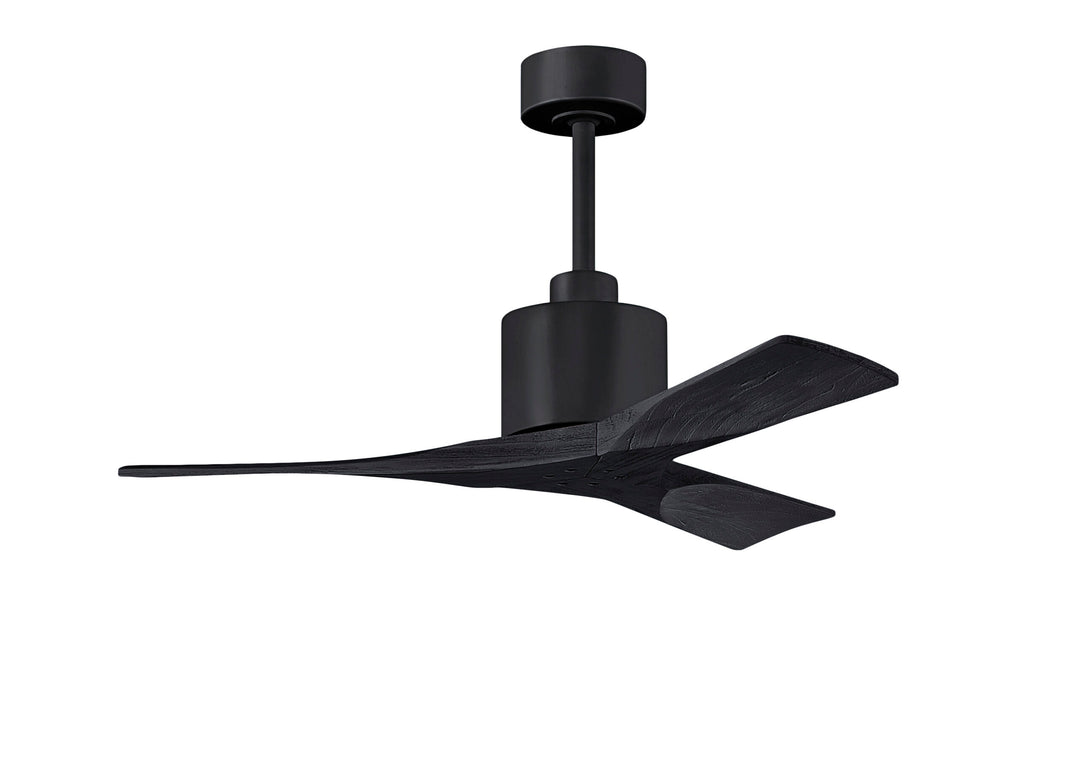 Matthews Fan Company Nan Ceiling Fan Indoor Ceiling Fans Matthews Fan Company 42" Matte Black Matte Black