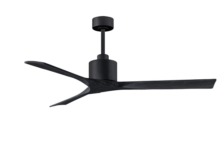 Matthews Fan Company Nan Ceiling Fan Indoor Ceiling Fans Matthews Fan Company 60" Matte Black Matte Black