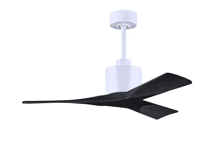 Matthews Fan Company Nan Ceiling Fan Indoor Ceiling Fans Matthews Fan Company 42" Matte White Matte Black