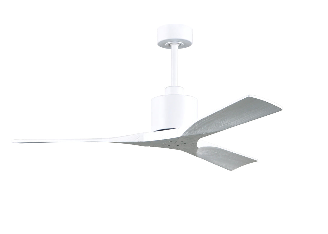 Matthews Fan Company Nan Ceiling Fan Indoor Ceiling Fans Matthews Fan Company 52" Matte White Matte White