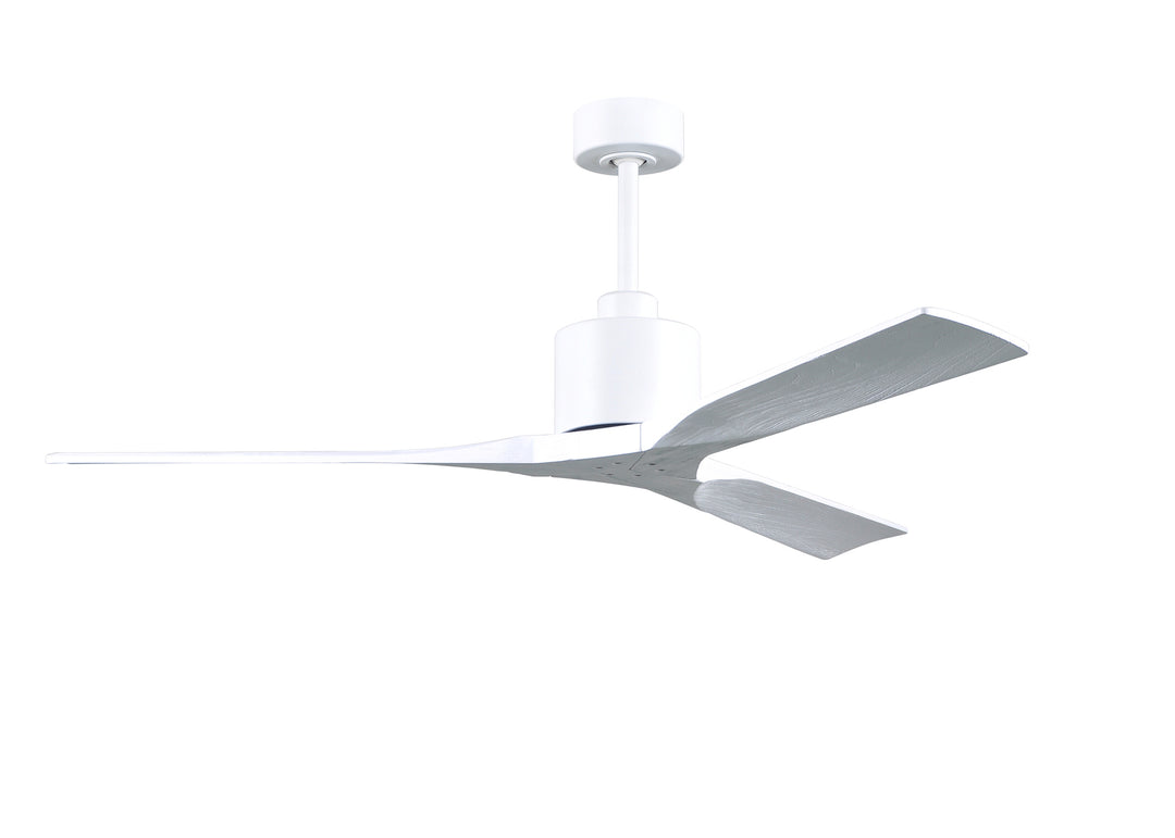 Matthews Fan Company Nan Ceiling Fan Indoor Ceiling Fans Matthews Fan Company 60" Matte White Matte White