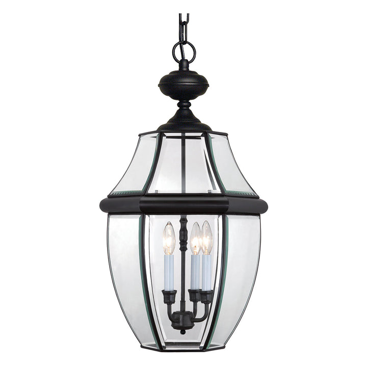 Quoizel  Newbury Outdoor Lantern, Hanging Small Outdoor Hanging Lights Quoizel Mystic Black  