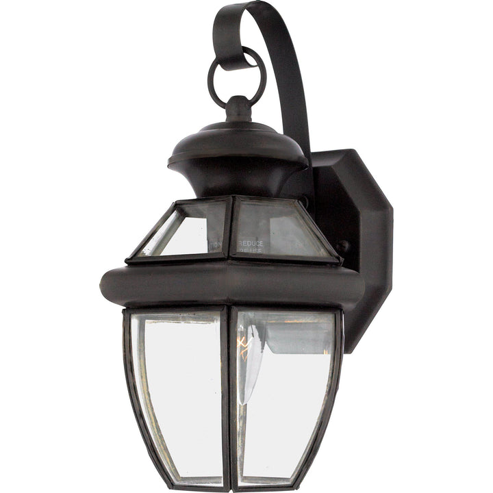 Quoizel  Newbury Outdoor Lantern, Small Outdoor Wall Lights Quoizel Medici Bronze  