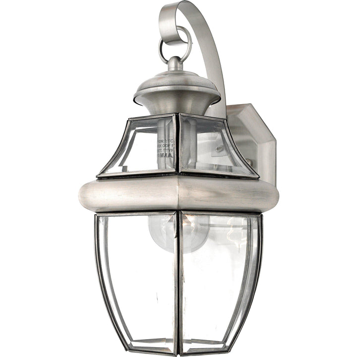 Quoizel  Newbury Outdoor Lantern, Medium Outdoor Wall Lights Quoizel Pewter  