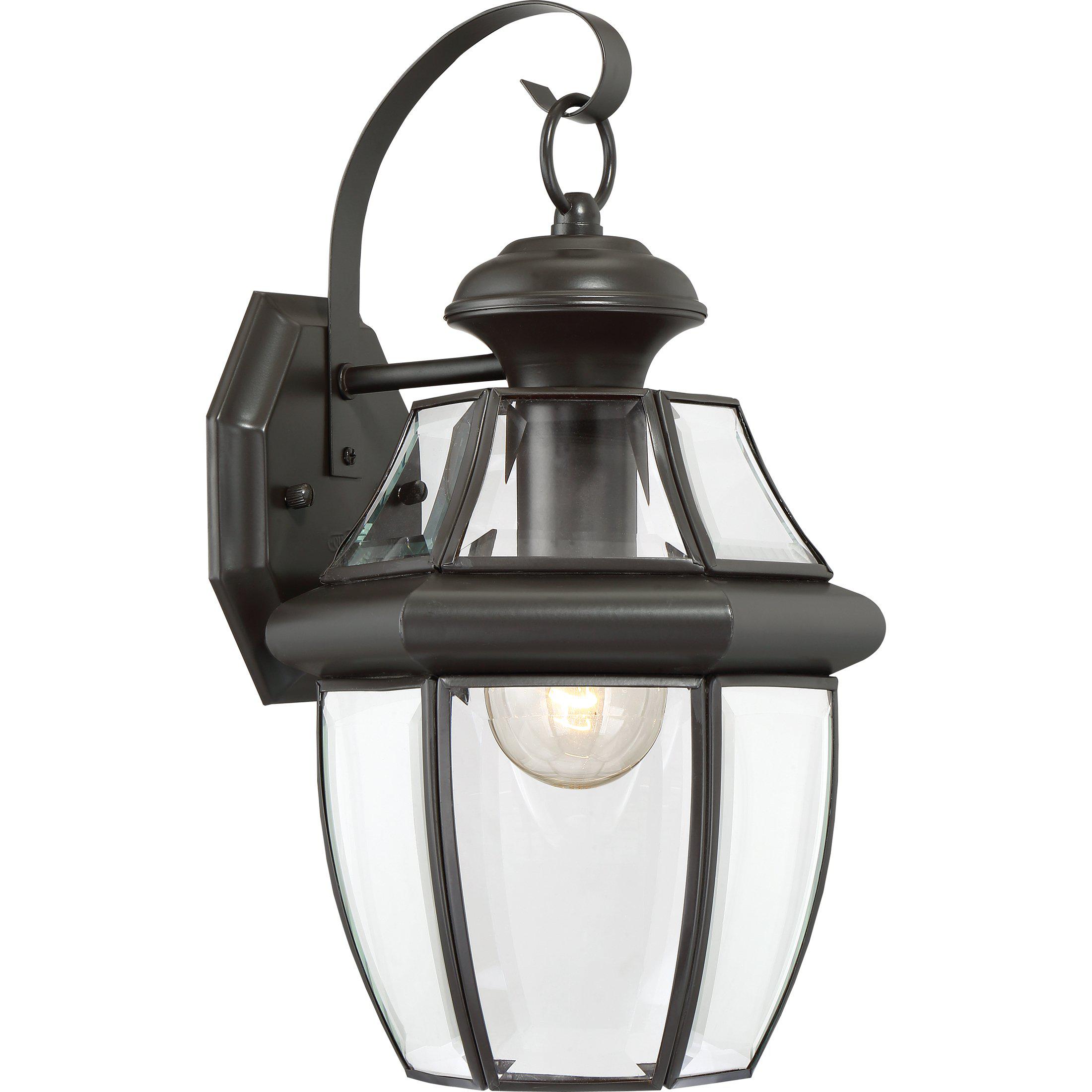 Quoizel  Newbury Outdoor Lantern, Medium Outdoor Light Fixture Quoizel Medici Bronze  