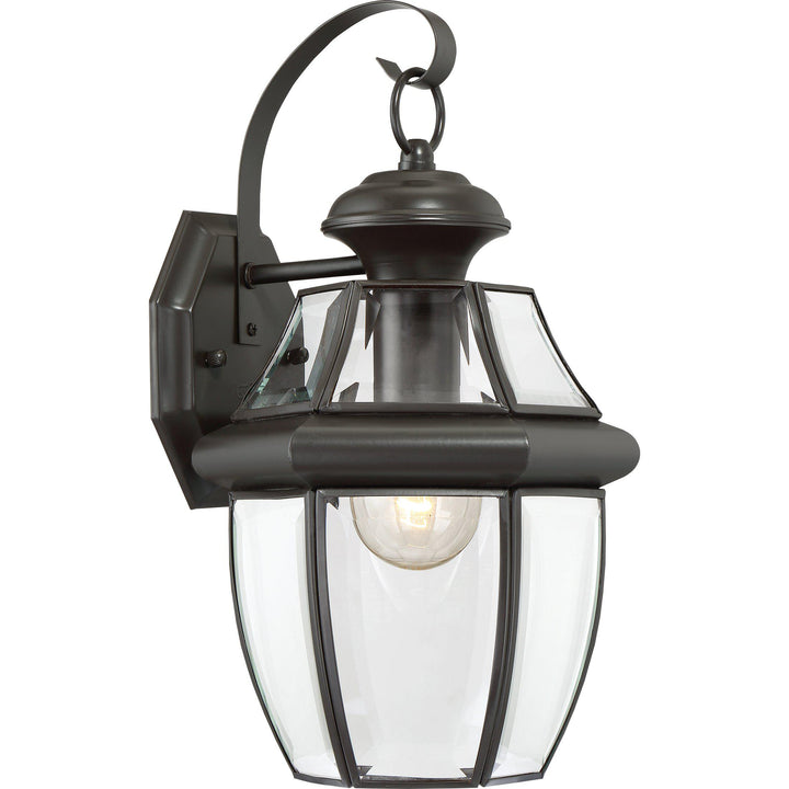 Quoizel  Newbury Outdoor Lantern, Medium Outdoor Wall Lights Quoizel Medici Bronze  