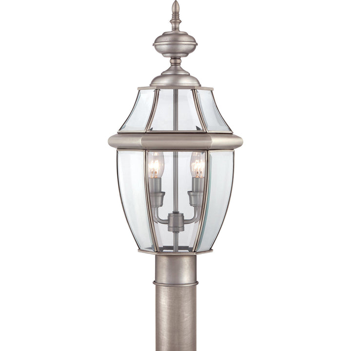 Quoizel  Newbury Outdoor Lantern, Post Small On-Sale Pier & Post Mount Lights Quoizel Inc Pewter  