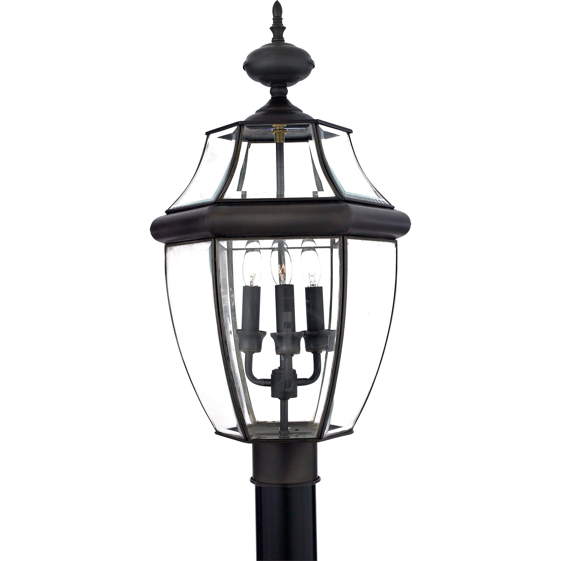 Quoizel Newbury Outdoor Lantern, Post Medium