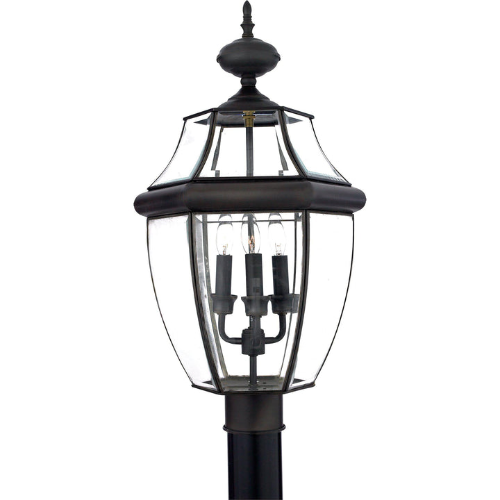 Quoizel  Newbury Outdoor Lantern, Post Medium Pier & Post Mount Lights Quoizel Medici Bronze  