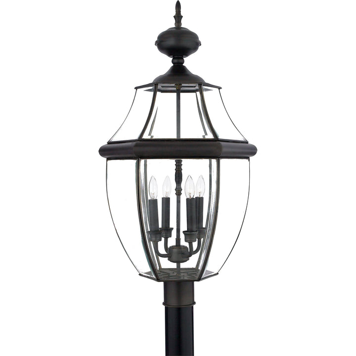 Quoizel  Newbury Outdoor Lantern, Post Large Pier & Post Mount Lights Quoizel Medici Bronze  