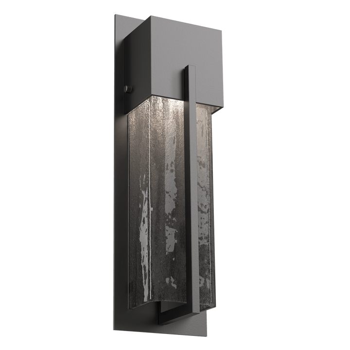 Hammerton Studio Square Outdoor Cover Sconce Outdoor Wall Lights Hammerton Studio 16 Argento Grey (Outdoor) Smoke Granite