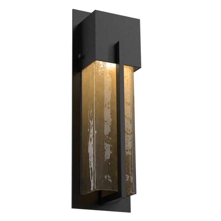 Hammerton Studio Square Outdoor Cover Sconce Outdoor Wall Lights Hammerton Studio 16 Textured Black (Outdoor) Bronze Granite