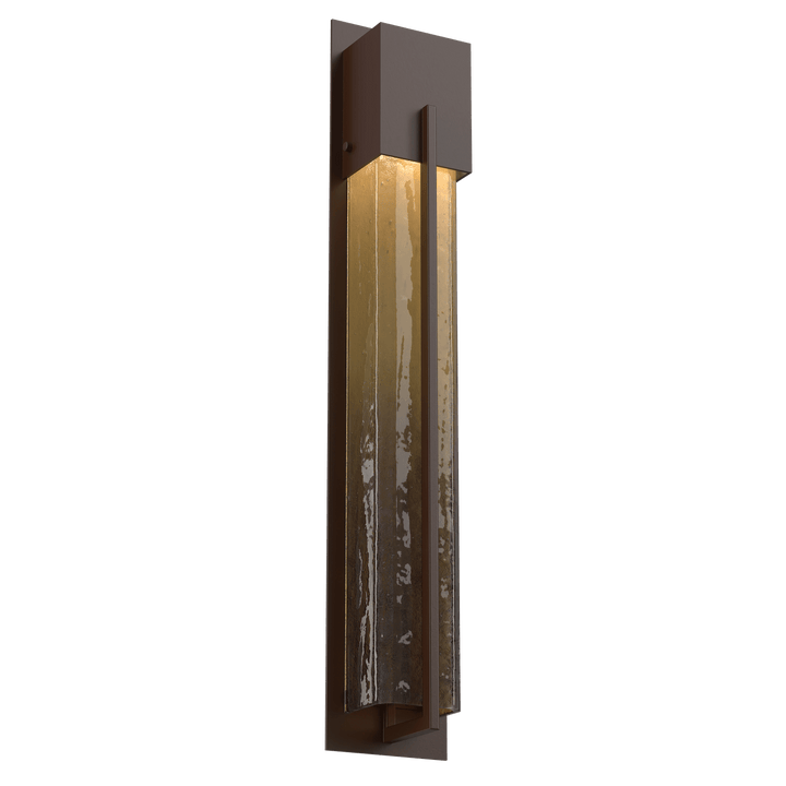 Hammerton Studio Square Outdoor Cover Sconce Outdoor Wall Lights Hammerton Studio 29 Statuary Bronze (Outdoor) Bronze Granite