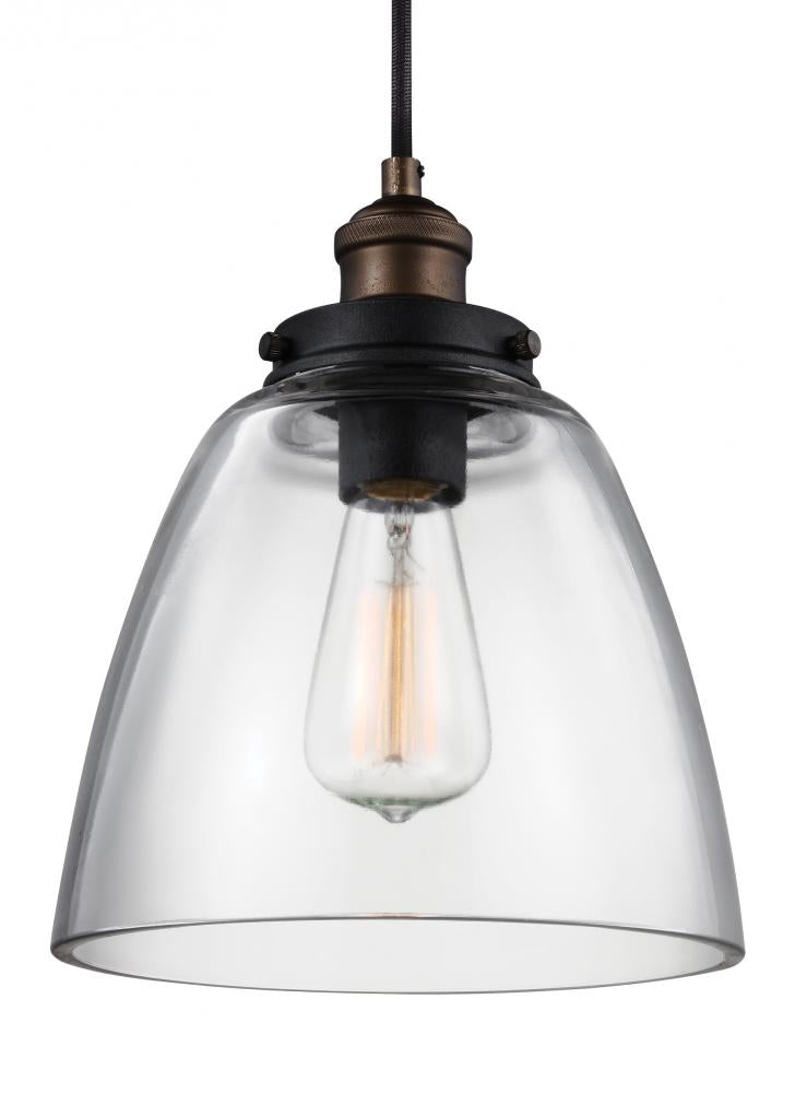 Generation Lighting Light Pendant P1349 Pendants Generation Lighting Antique Brass  