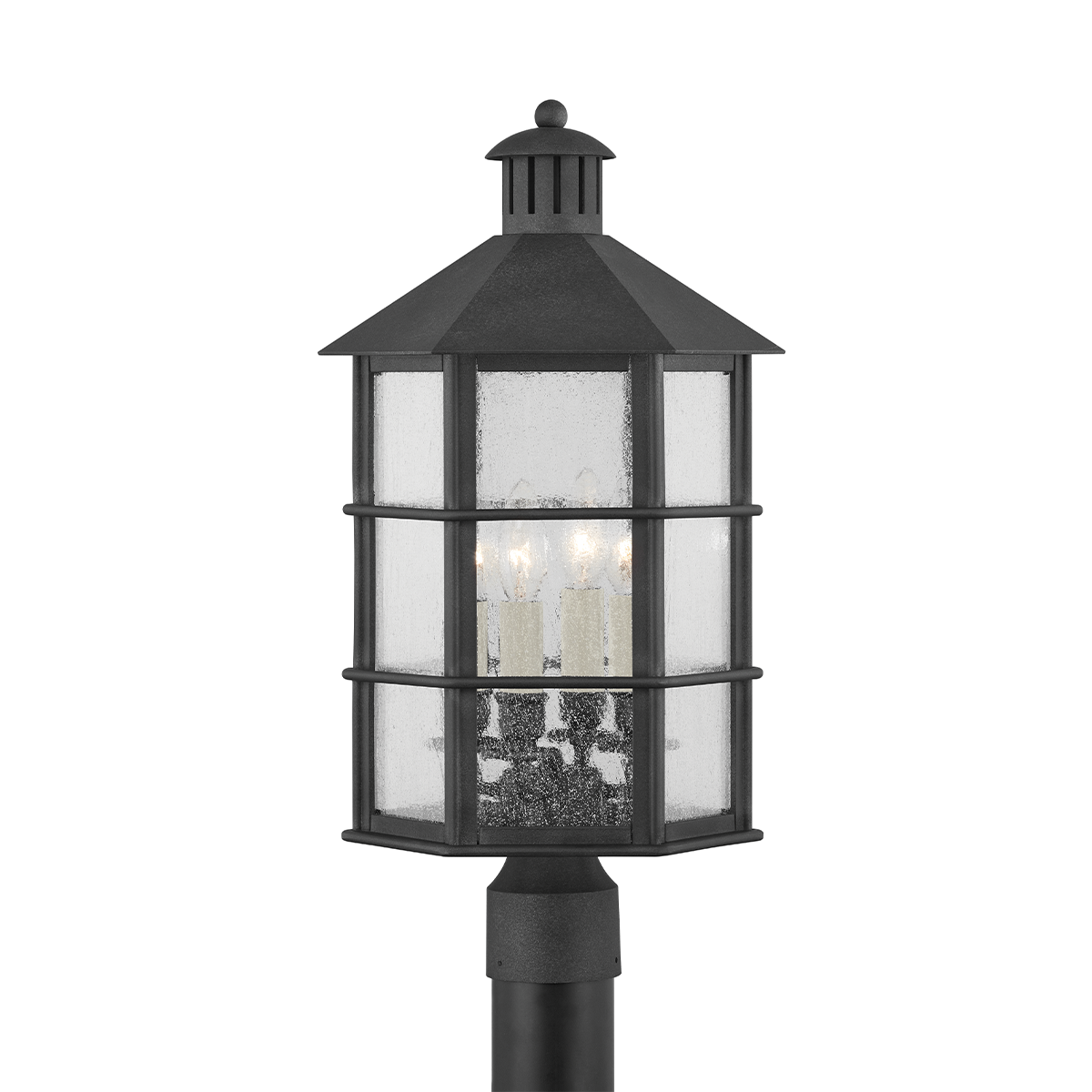 Troy Lighting 4 LIGHT EXTERIOR POST P2522 Outdoor l Post/Pier Mounts Troy Lighting FRENCH IRON  