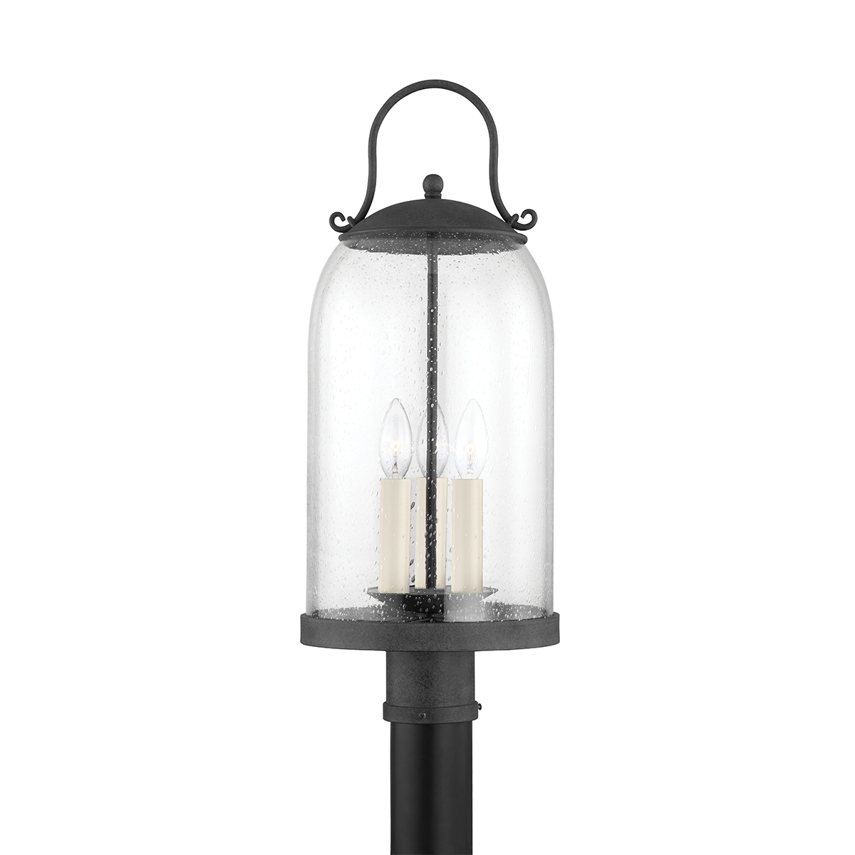 Troy Lighting 3 LIGHT EXTERIOR POST P5187 Outdoor l Post/Pier Mounts Troy Lighting FRENCH IRON  