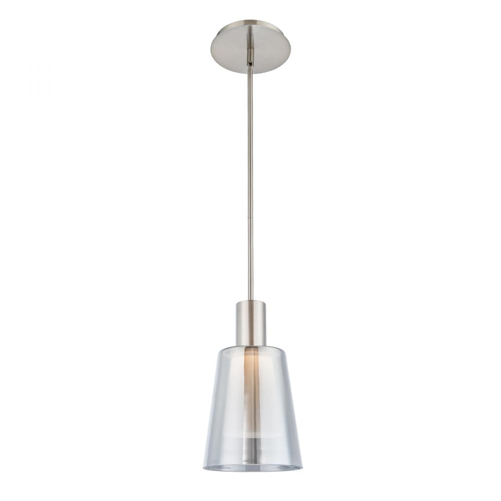 WAC Chic LED Pendant PD-12006 Pendants WAC Nickel  