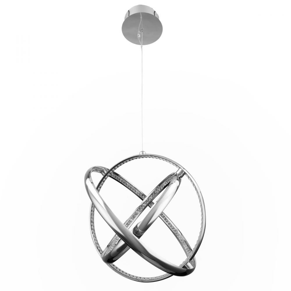 WAC Tumbling LED Pendant PD-46920 Pendants WAC Chrome  