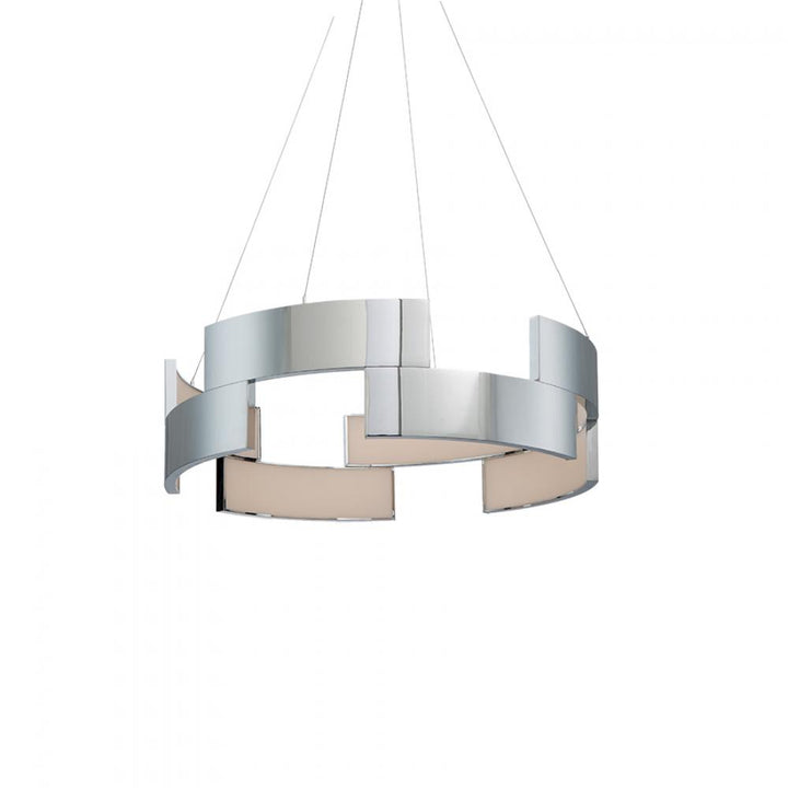 WAC Trap LED Pendant PD-95820 Pendants WAC Chrome  