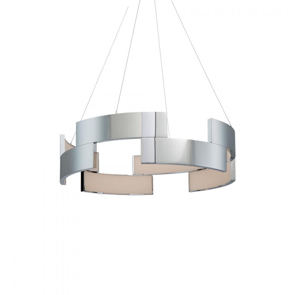 WAC Trap LED Pendant PD-95827 Pendants WAC Chrome  