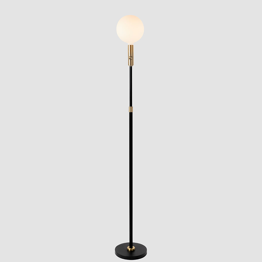 Tala Poise Adjustable Floor Lamp with Sphere V LED bulb Lamp Tala Steel & Glass  
