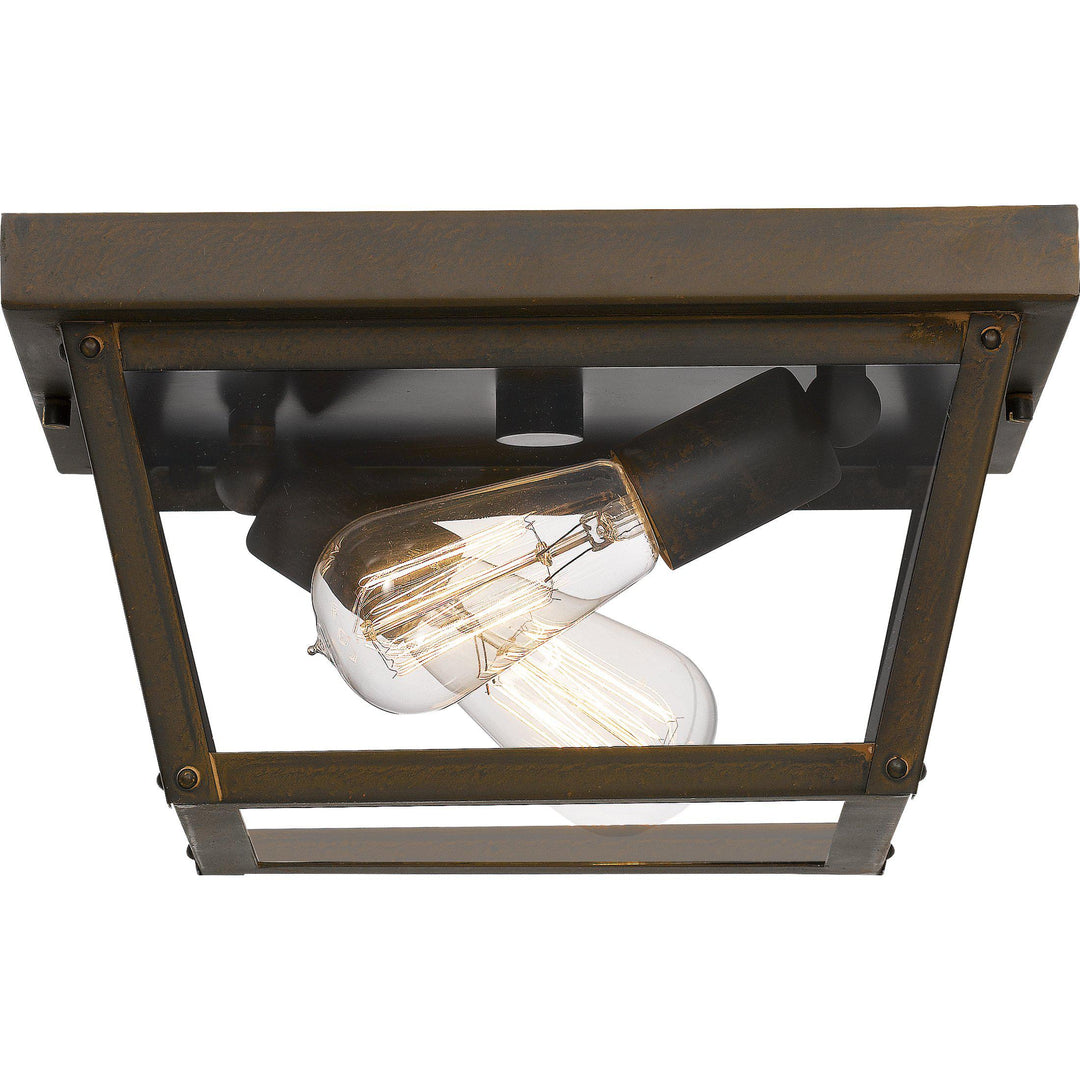 Quoizel Rue De Royal Outdoor Lantern, Flushmopunt