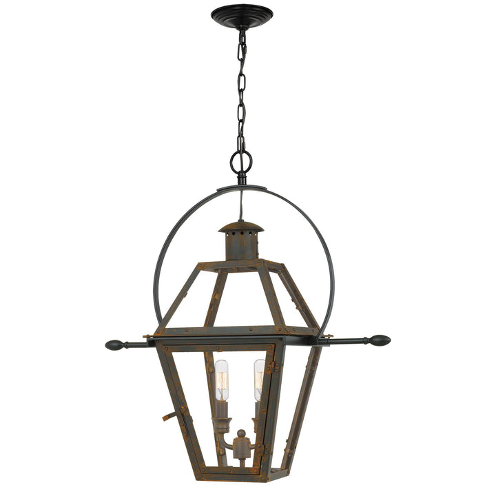 Quoizel  Rue De Royal Outdoor Lantern, Hanging Outdoor Hanging Lights Quoizel Industrial Bronze  