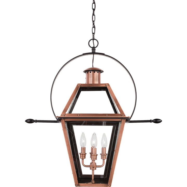 Quoizel Rue De Royal Outdoor Lantern, Hanging Large