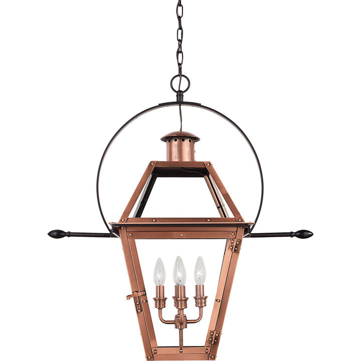 Quoizel Rue De Royal Outdoor Lantern, Hanging Large