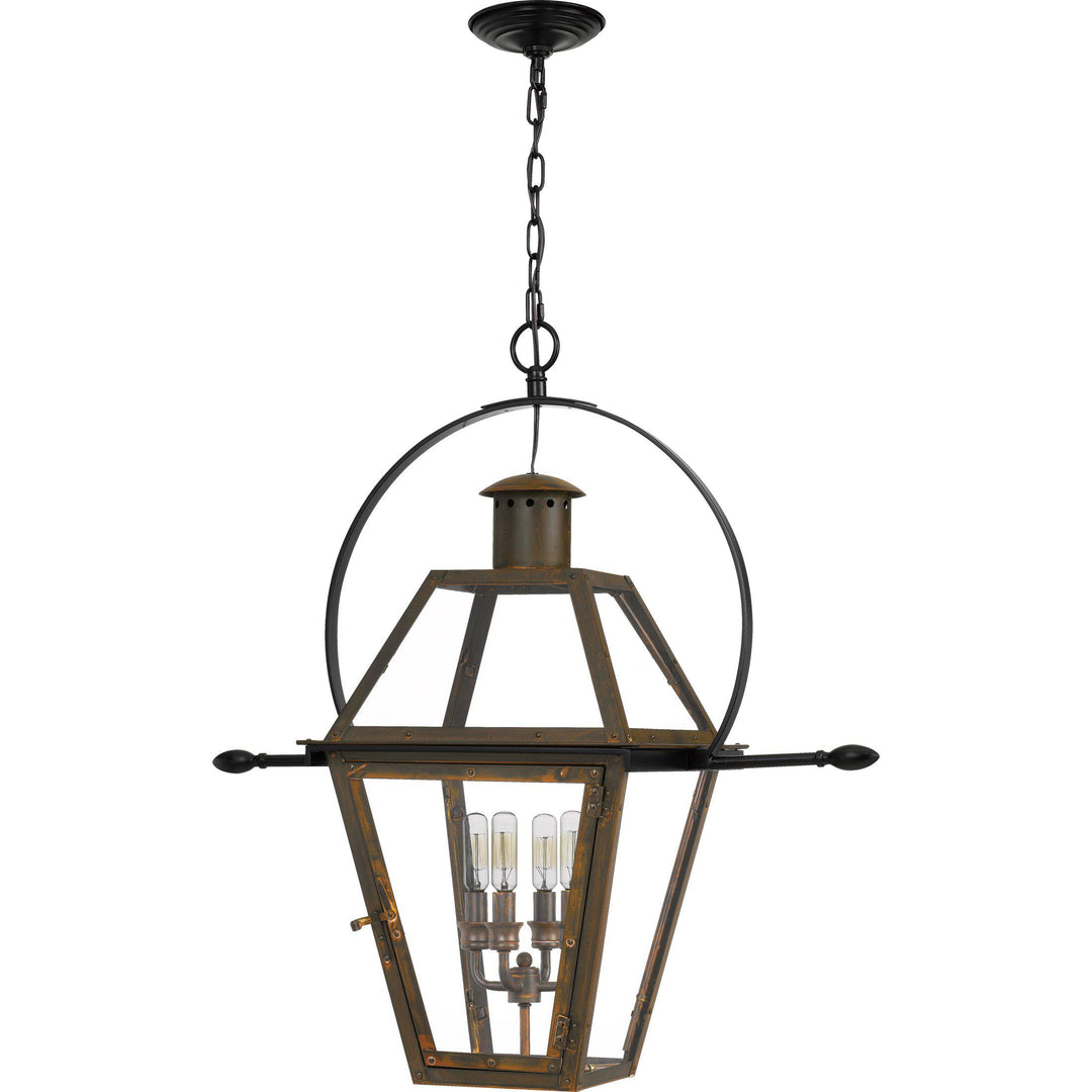 Quoizel Rue De Royal Outdoor Lantern, Hanging Large