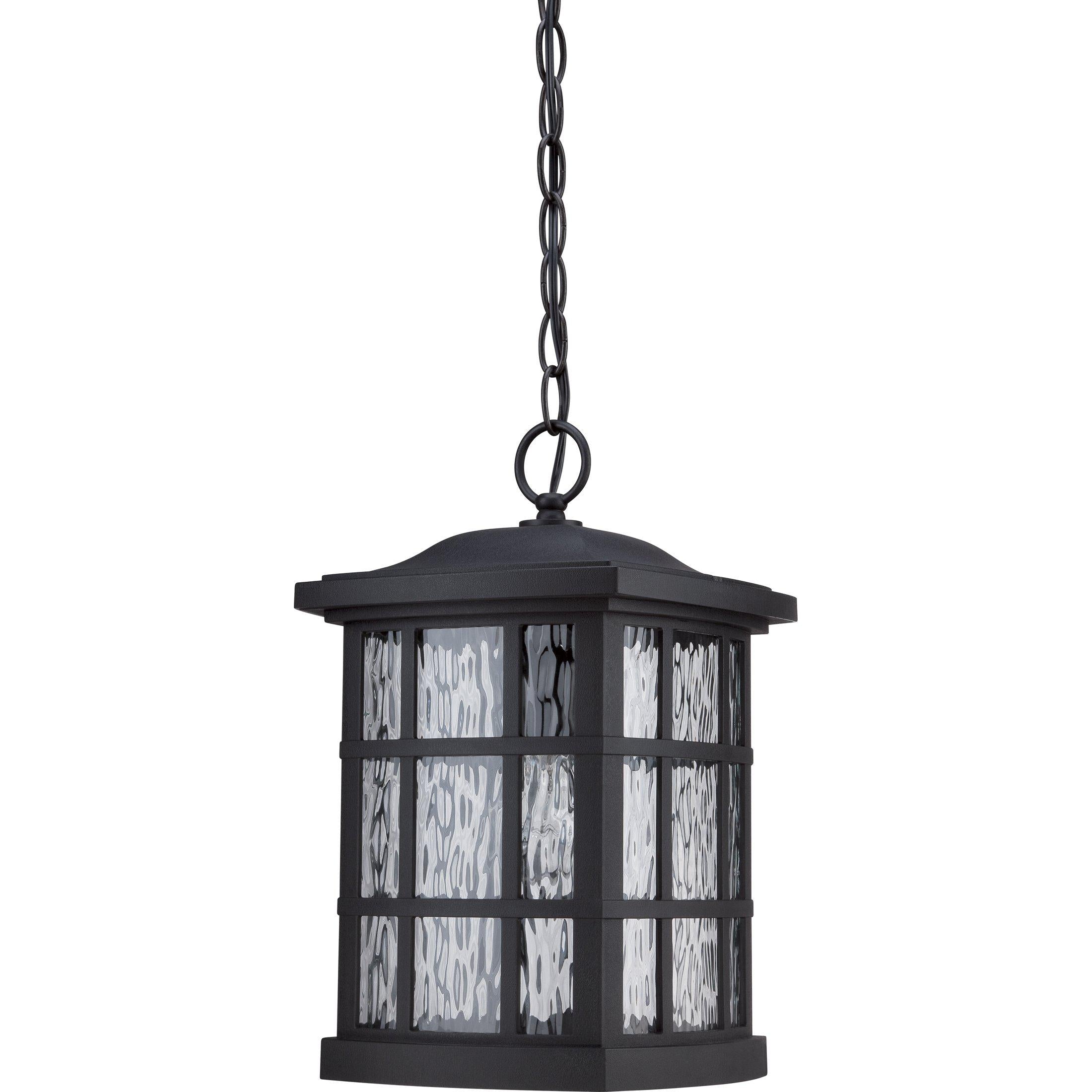 Quoizel Stonington Outdoor Lantern, Hanging