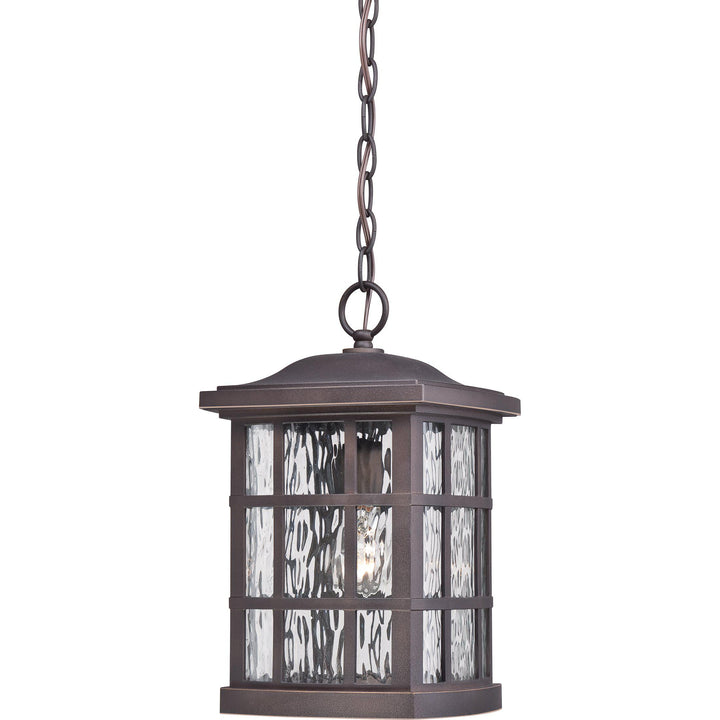 Quoizel Stonington Outdoor Lantern, Hanging