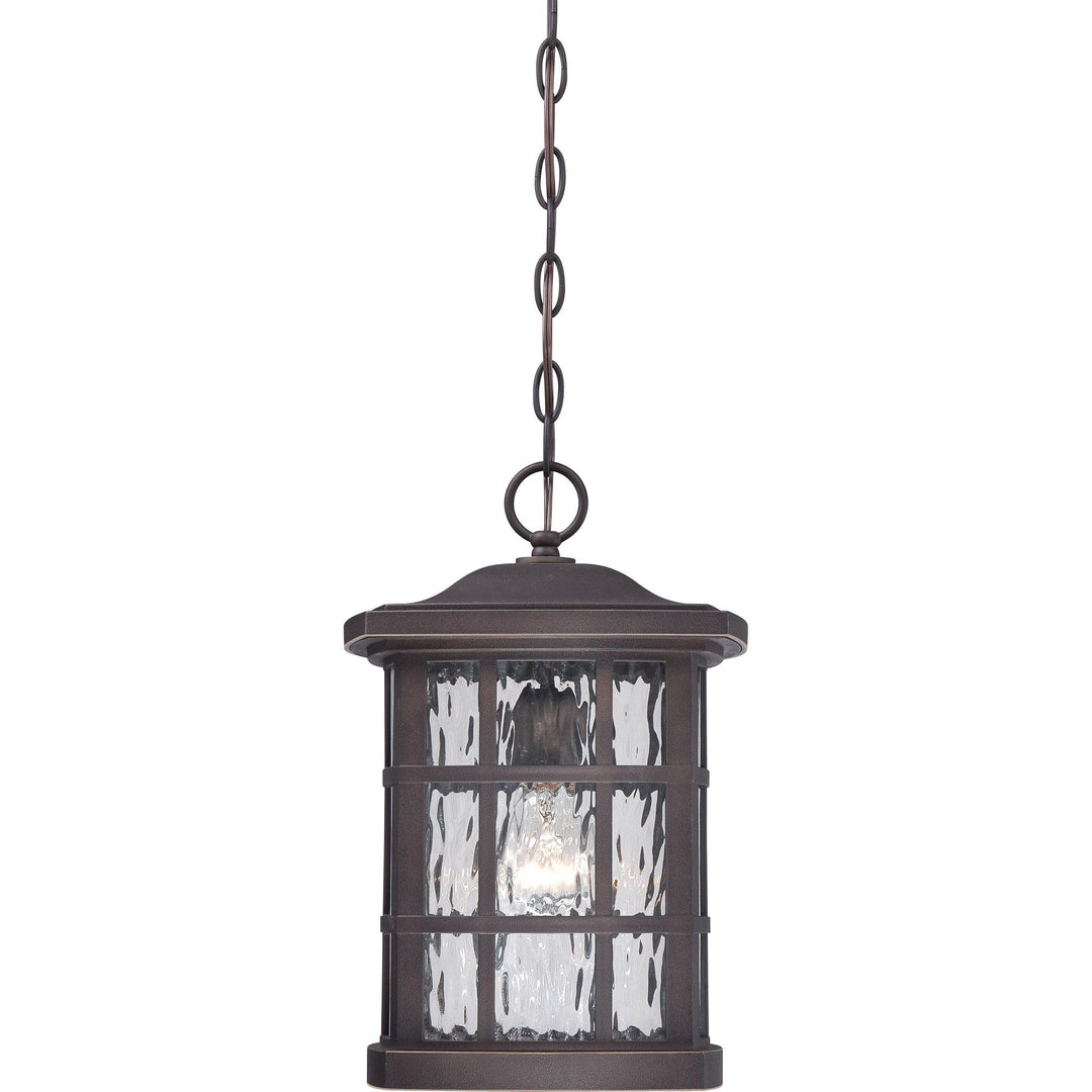 Quoizel Stonington Outdoor Lantern, Hanging