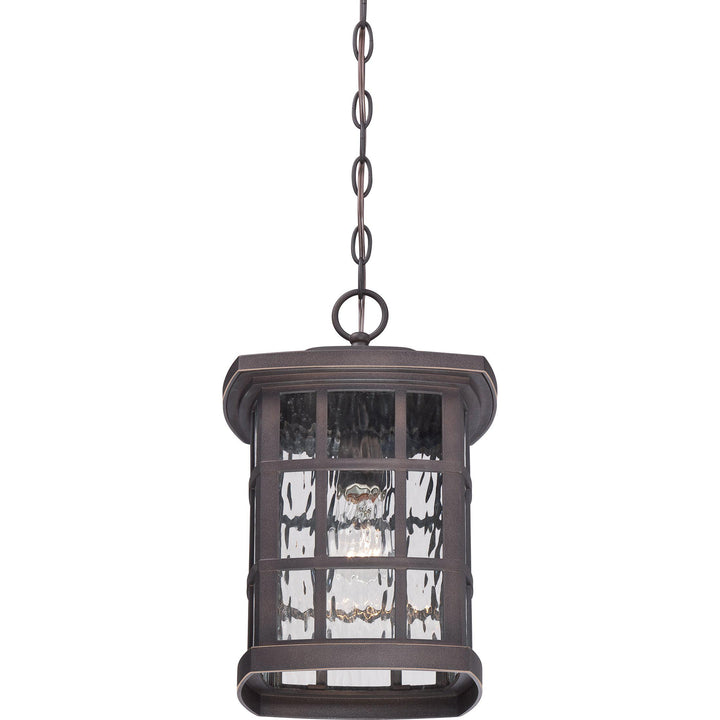 Quoizel Stonington Outdoor Lantern, Hanging