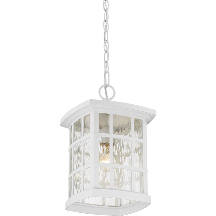 Quoizel Stonington Outdoor Lantern, Hanging