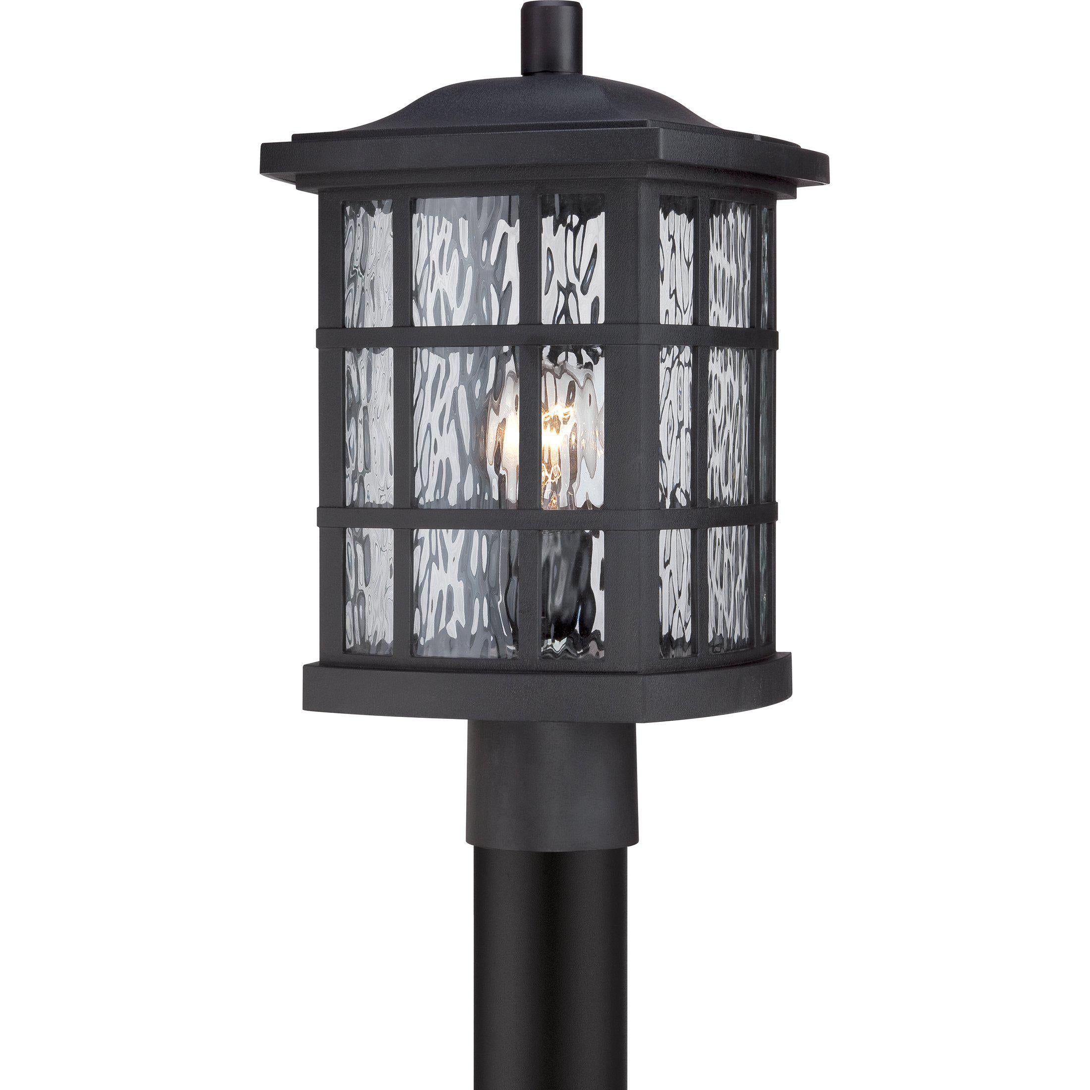 Quoizel  Stonington Outdoor Lantern, Post Outdoor l Post/Pier Mounts Quoizel Mystic Black  