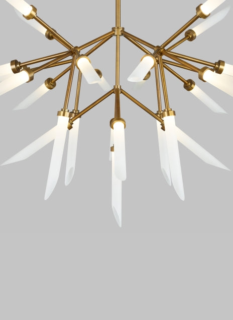 Tech Lighting Spur Chandelier Chandeliers Visual Comfort Modern   