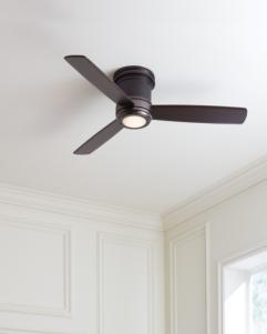 Monte Carlo 56" Aerotour Flush Mount Ceiling Fan 3TAHR56 Ceiling Hugger Fans Monte Carlo   