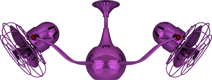 Matthews Fan Company Vent Bettina Rotational Fan Indoor Ceiling Fans Matthews Fan Company 42" Light Purple Ametista