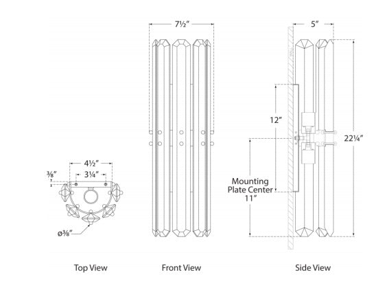 Visual Comfort Bonnington Tall Sconce