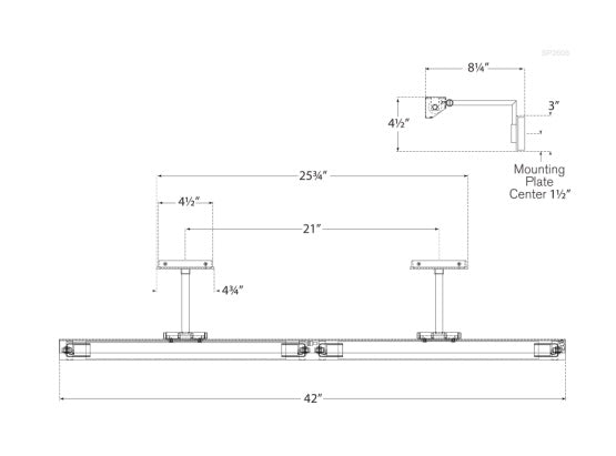 Visual Comfort McClain 42" Hardwired Picture Light