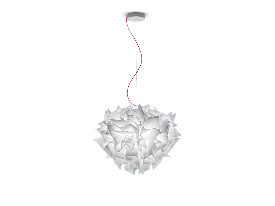 SLAMP VELI COUTURE SUSPENSION LARGE Pendants Slamp COUTURE, RED WIRE  